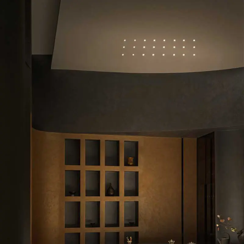Artistic LED Recessed Spotlight For Living Room - High Ra Eye-Care Flush Mount Ceiling Light Color Trim Choices