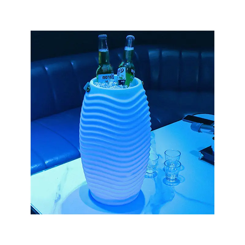 Contemporary Creative PE Barrel-Shaped LED Outdoor Light With Speaker For Outdoor