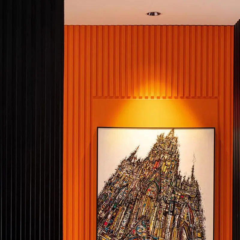 Ultra-Thin Frame LED Spotlight For Living Room - High Ra>93 Aluminum Eye-Care Flush Mount Ceiling Light