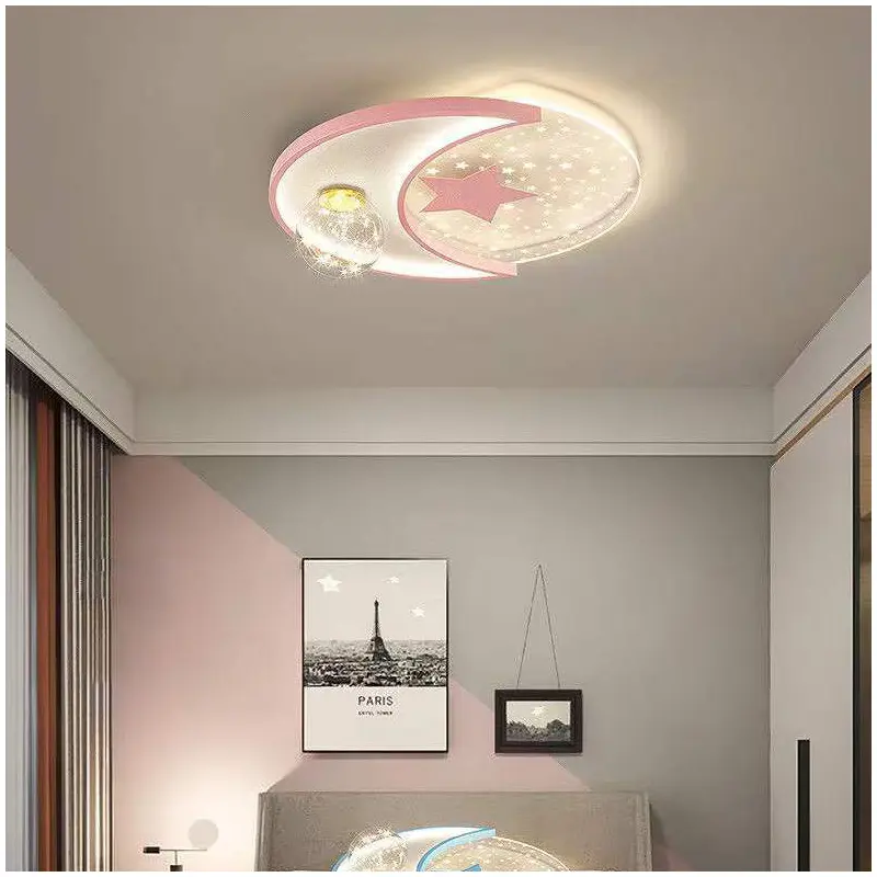 Contemporary Creative Acrylic Starry Sky LED Flush Mount Ceiling Light For Living Room