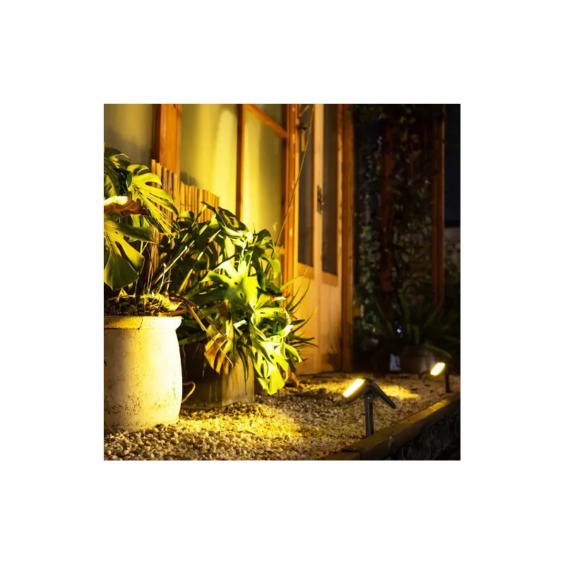 Contemporary Industrial ABS PC Solar Waterproof LED Lawn Insert Light For Outdoor Patio