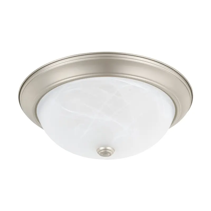 Bates Three Light Flush Mount Matte Nickel