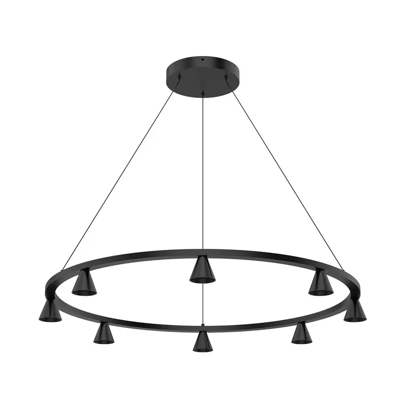 Dune LED Chandelier Black