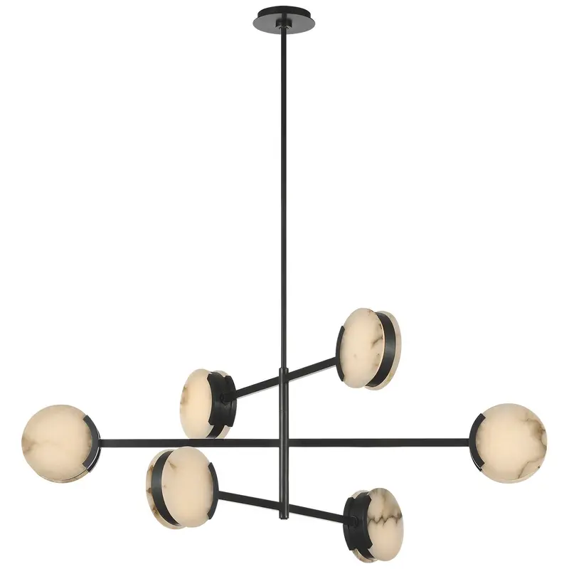 Melange LED Chandelier Bronze