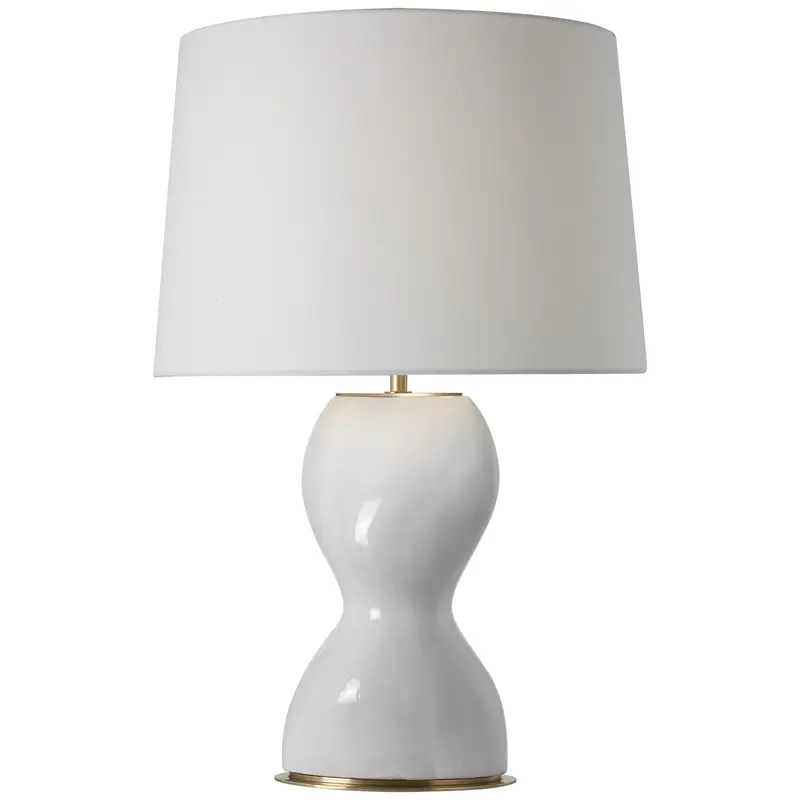 Misaki LED Table Lamp Veiled White