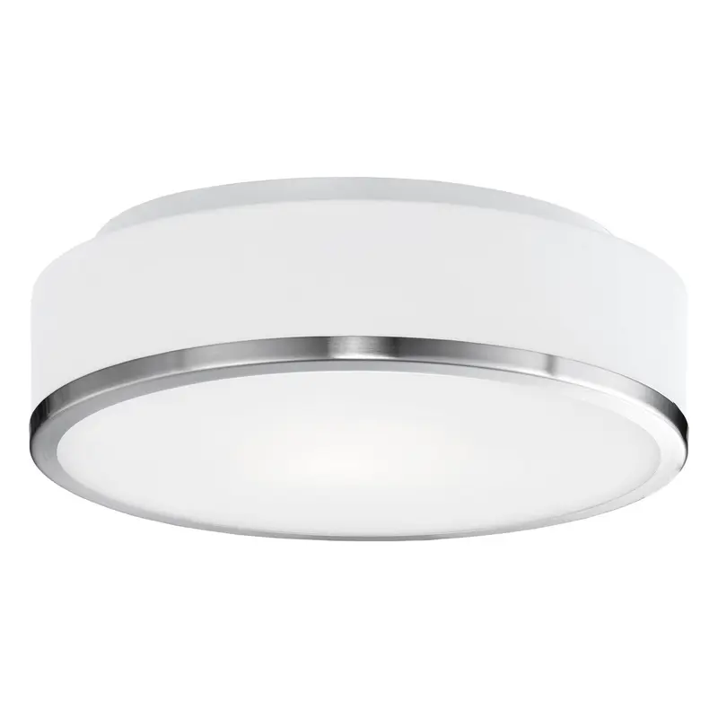 Charlie LED Flush Mount Brushed Nickel