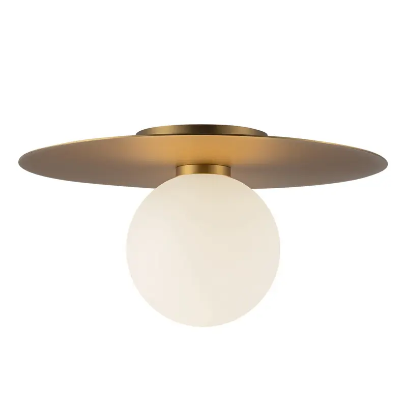 Elixir LED Flush Mount Brushed Gold