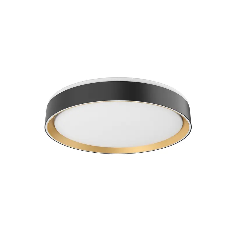 Essex LED Flush Mount Black/Gold
