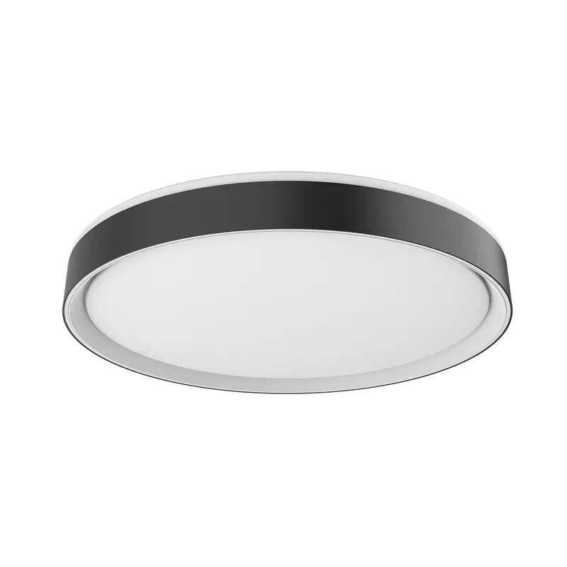 Essex LED Flush Mount Black/White