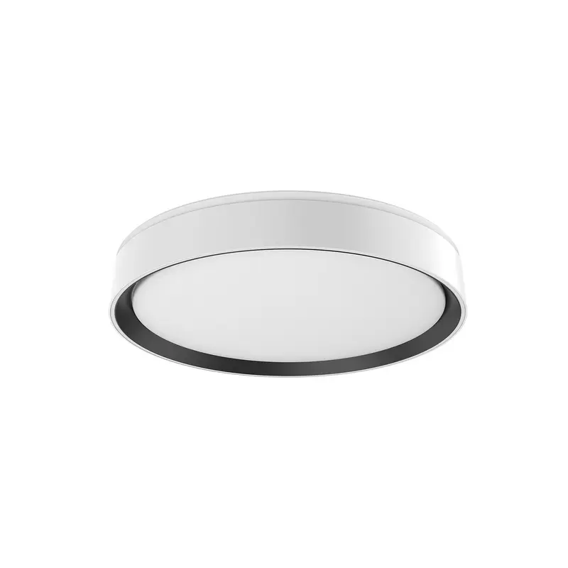 Essex LED Flush Mount White/Black