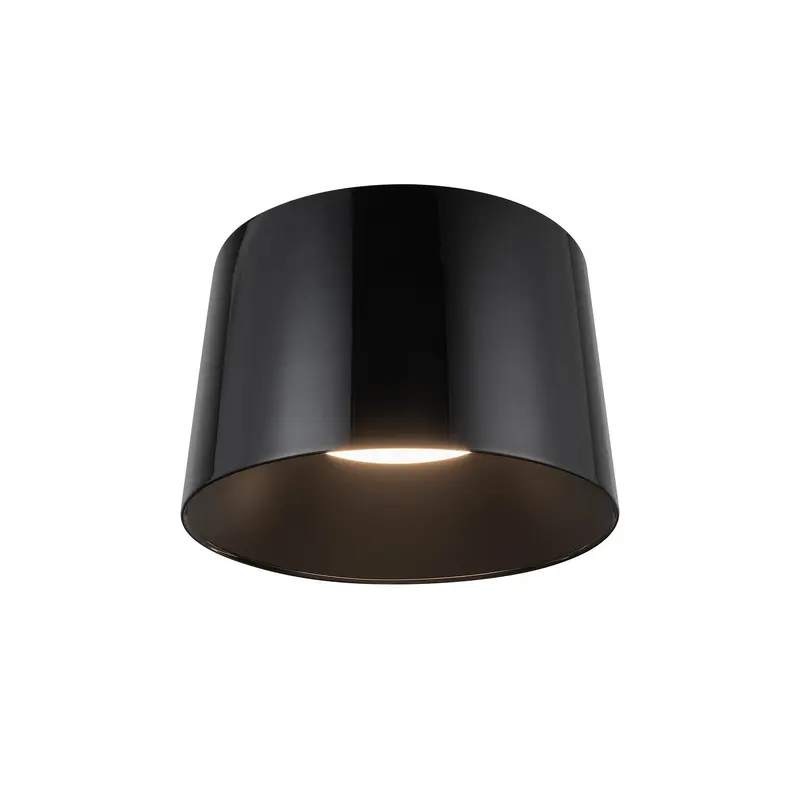 Etta LED Flush Mount Jet Black