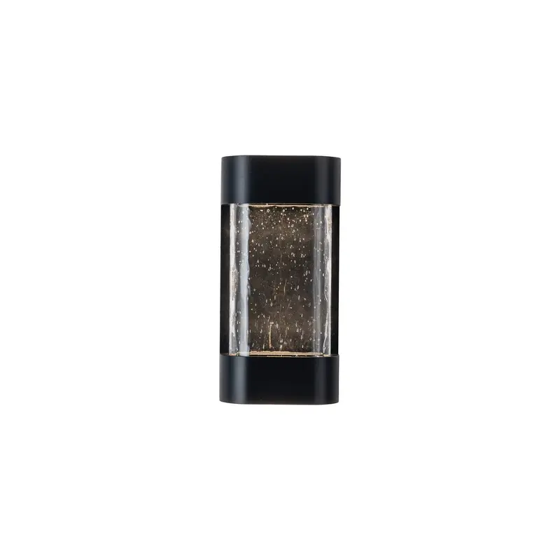 Moondew LED Exterior Wall Sconce Black
