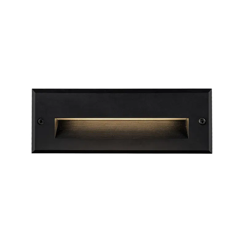 Newport LED Exterior Wall/Step Light Black