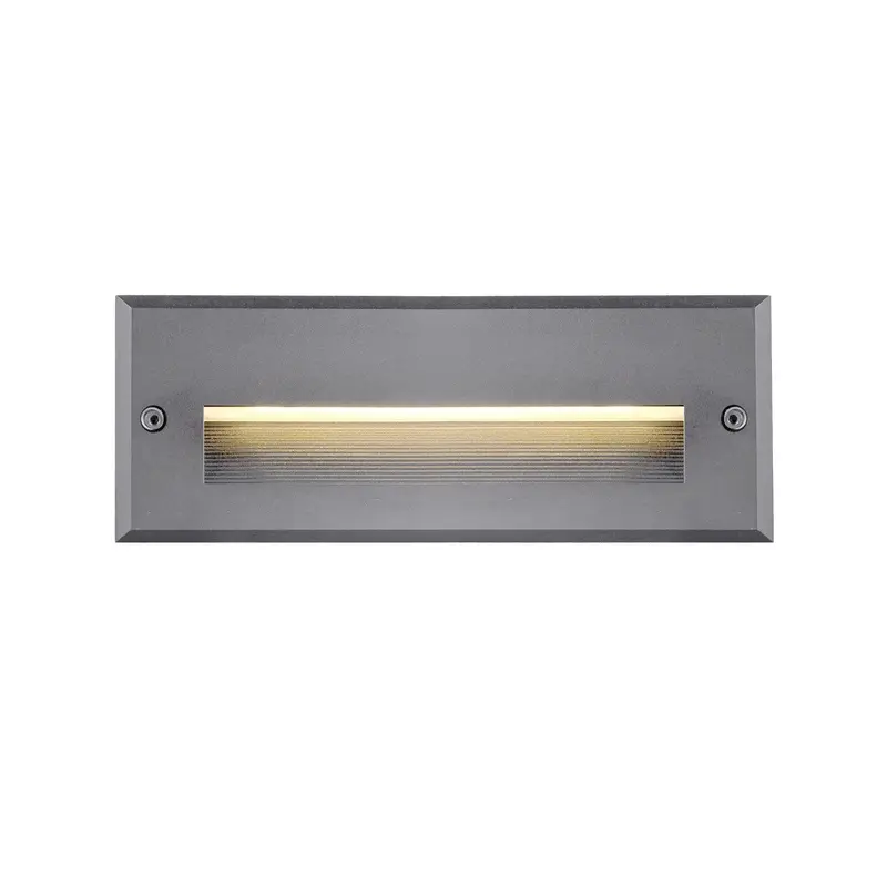 Newport LED Exterior Wall/Step Light Gray