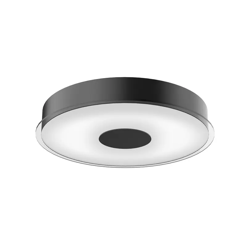 Parker LED Flush Mount Black
