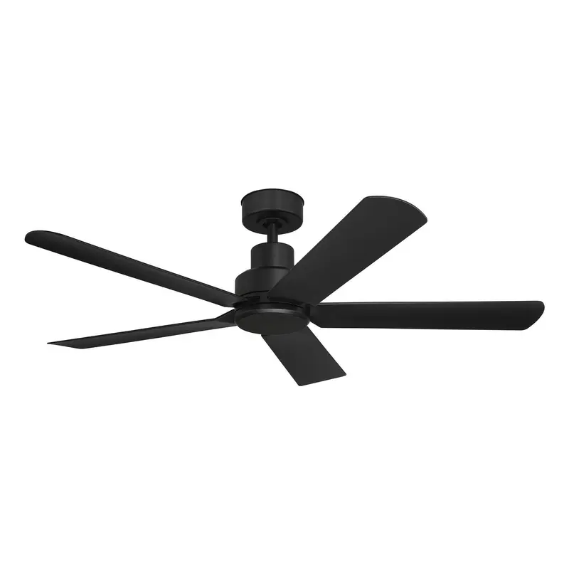 52"Ceiling Fan Matte Black
