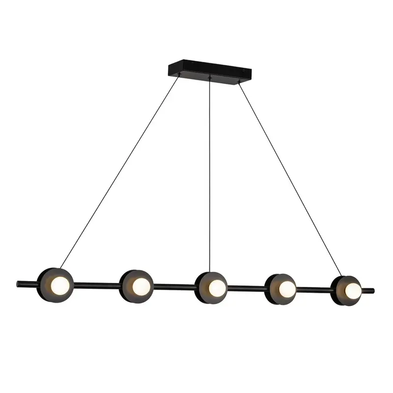 Elixir LED Linear Pendant Black