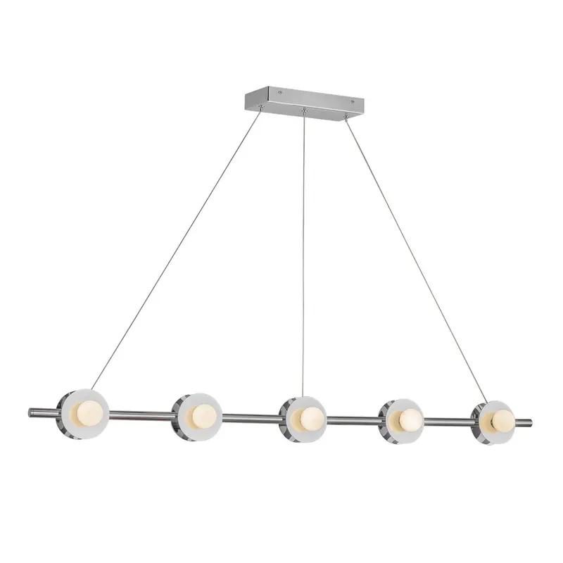 Elixir LED Linear Pendant Chrome