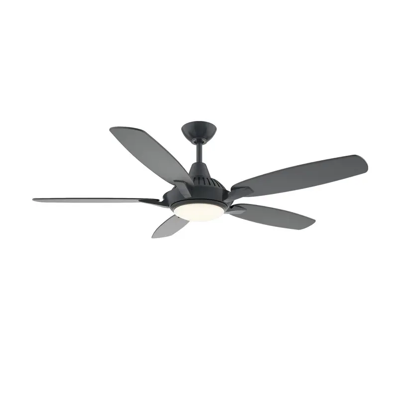 Solero 52"Ceiling Fan Matte Black