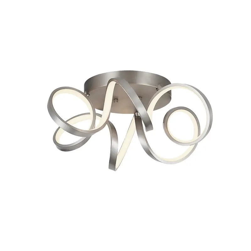 Synergy LED Flush Mount Antique Silver