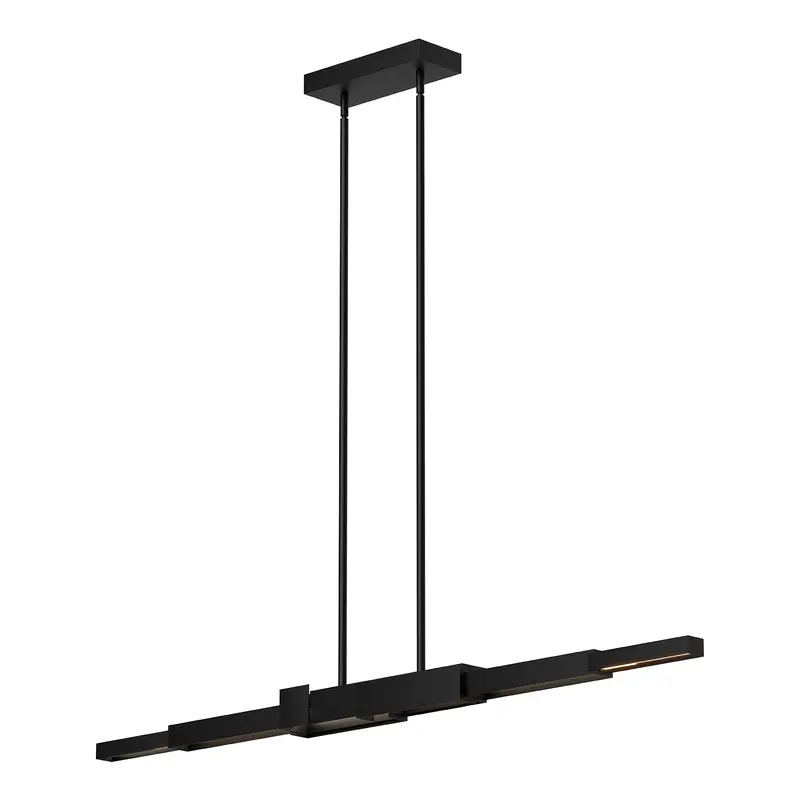 Enzo LED Linear Pendant Black