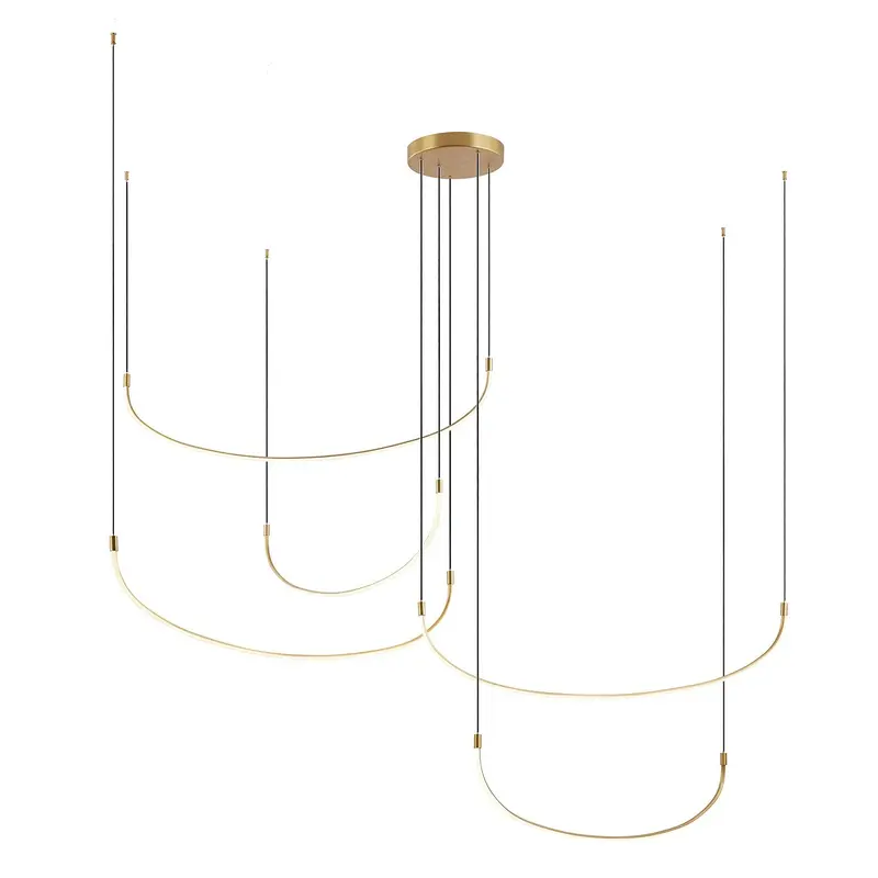 Talis LED Pendant Brushed Gold