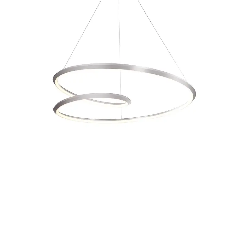 Ampersand LED Pendant Brushed Nickel