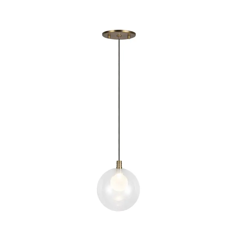 Bolla LED Pendant Brushed Gold