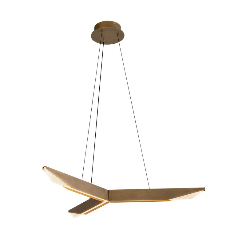 Tachi LED Pendant Vintage Brass