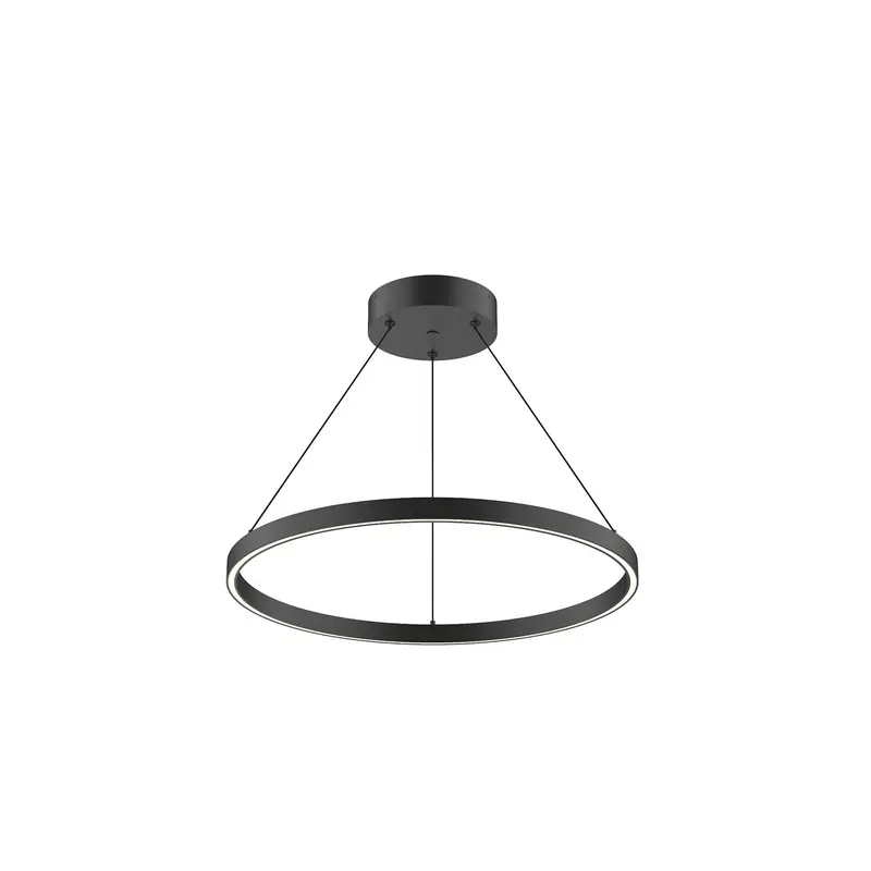 Cerchio LED Pendant Black