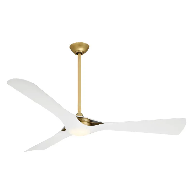 Bridge 60"Ceiling Fan Legacy Brass W/Flat White