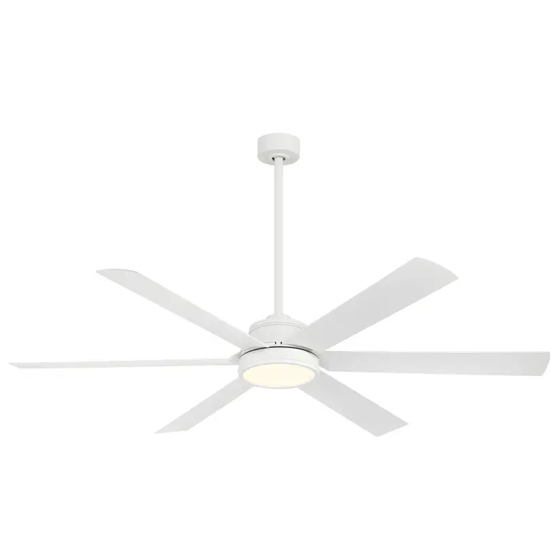 Cairo 65"Ceiling Fan Flat White