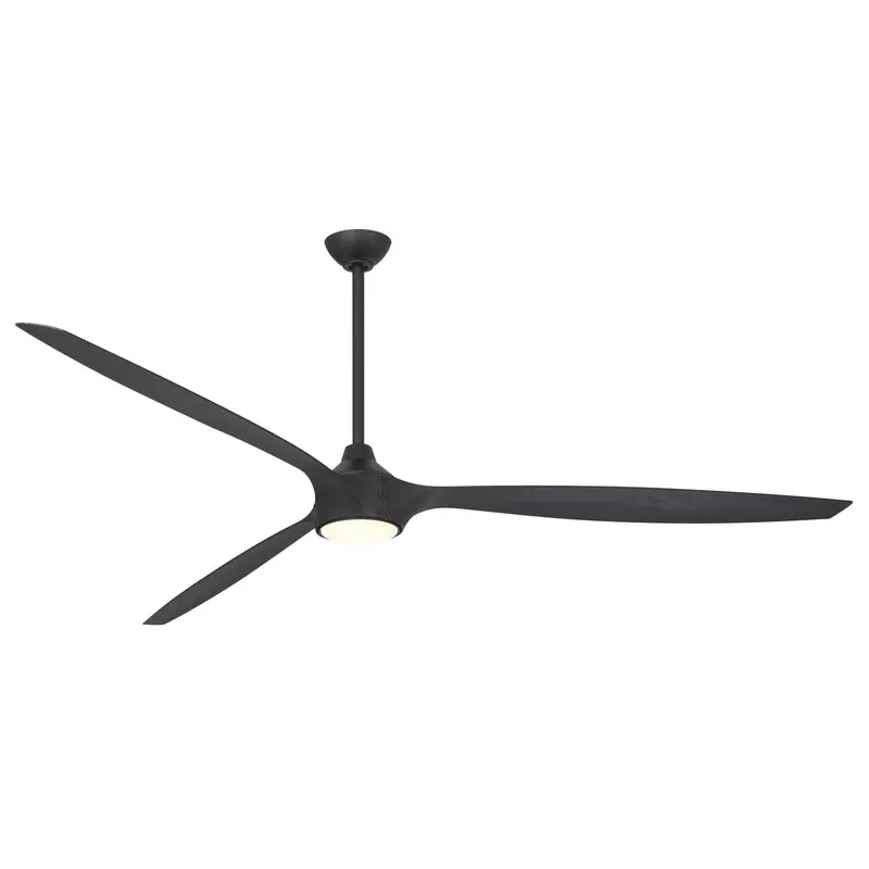 Pierce 84"Ceiling Fan Coal W/Shou Sugi Ban