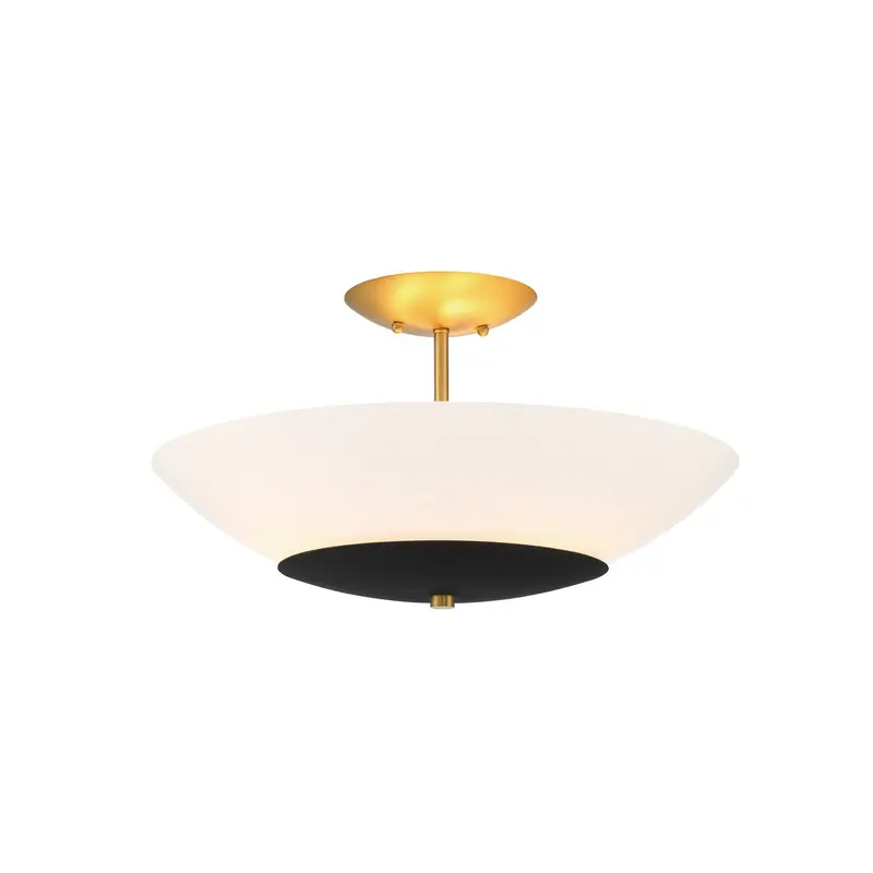Bax Three Light Flush Mount Sand Coal