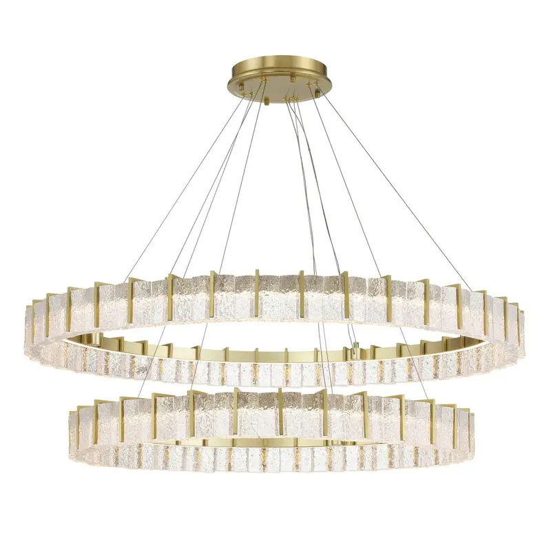 Sevryn LED Chandelier Soft Brass