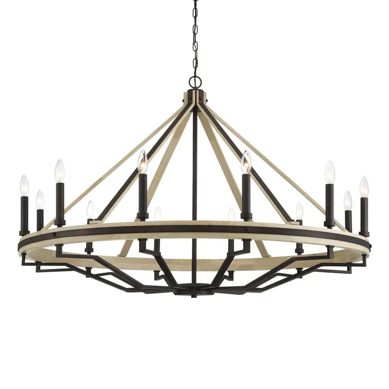 Sonoma 12 Light Chandelier Dark Bronze
