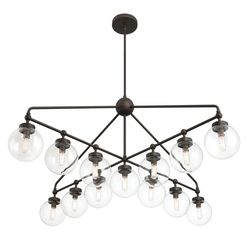 Stella 13 Light Chandelier Dark Bronze