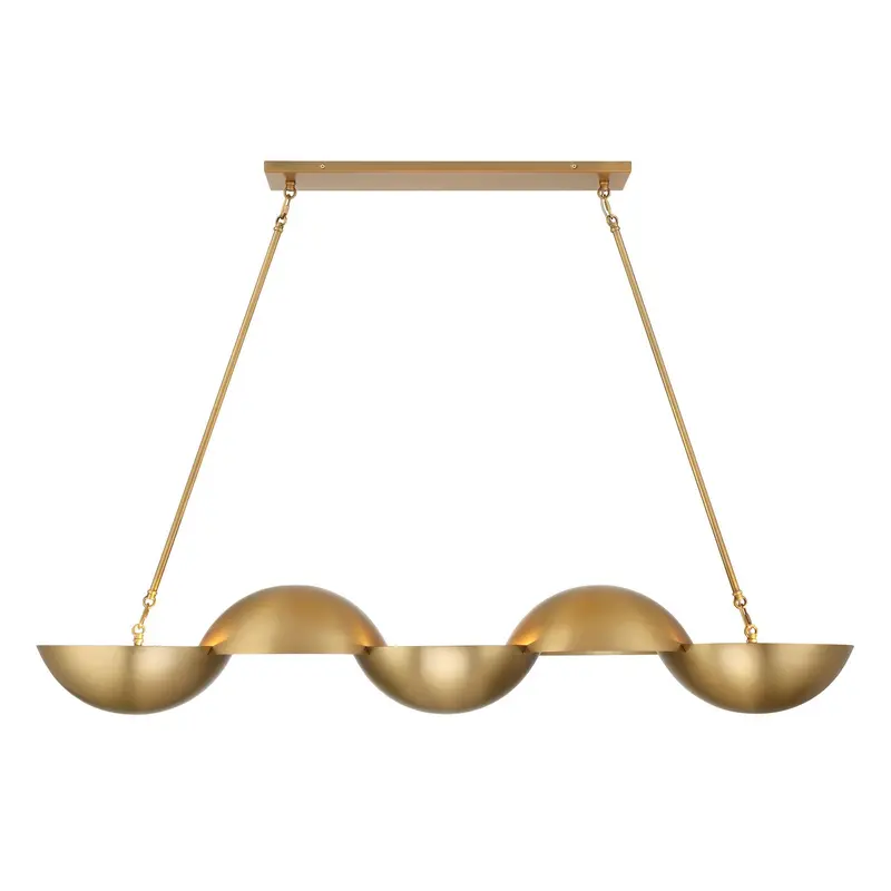 Ivy Lane Six Light Island Pendant Legacy Brass