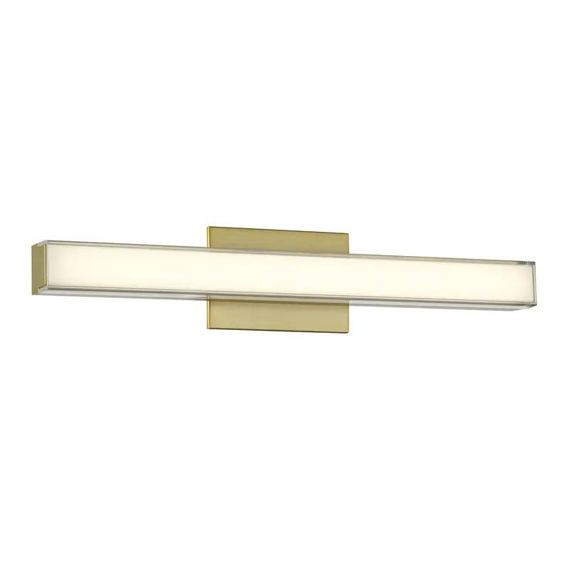 Vantage LED Bath Vanity Ashen Brass