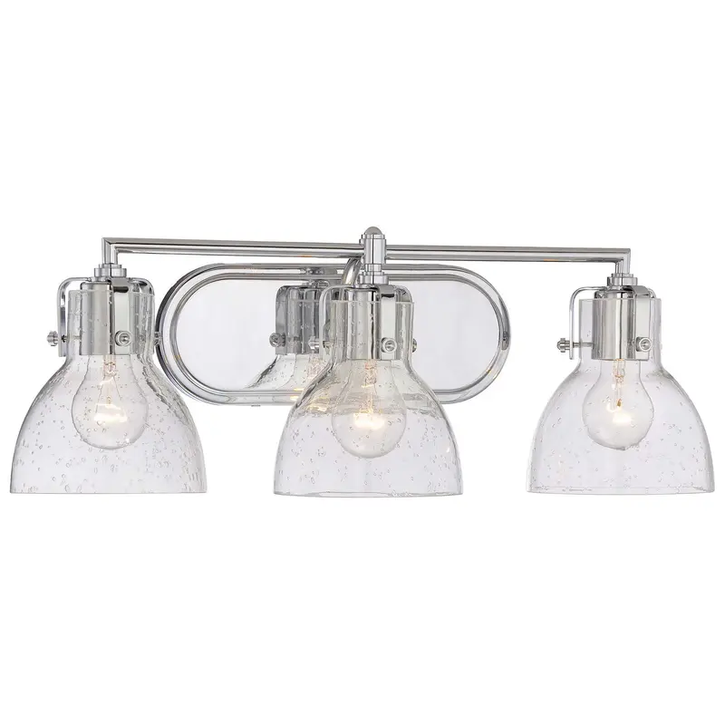 Three Light Bath Chrome