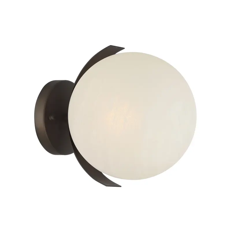 Vino One Light Wall Sconce Dark Bronze