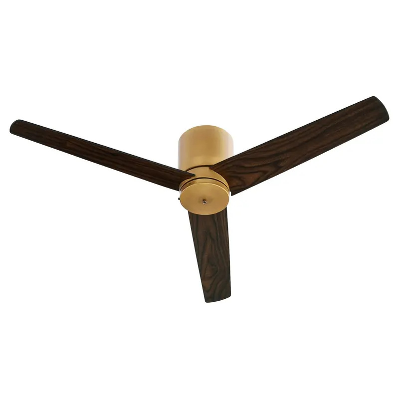 Banzai 52"Ceiling Fan Brushed Brass