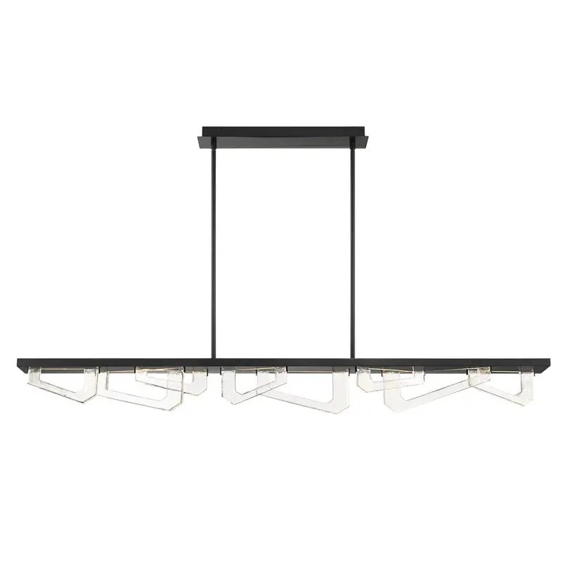 Arezzo LED Chandelier Painted Brushed Grey