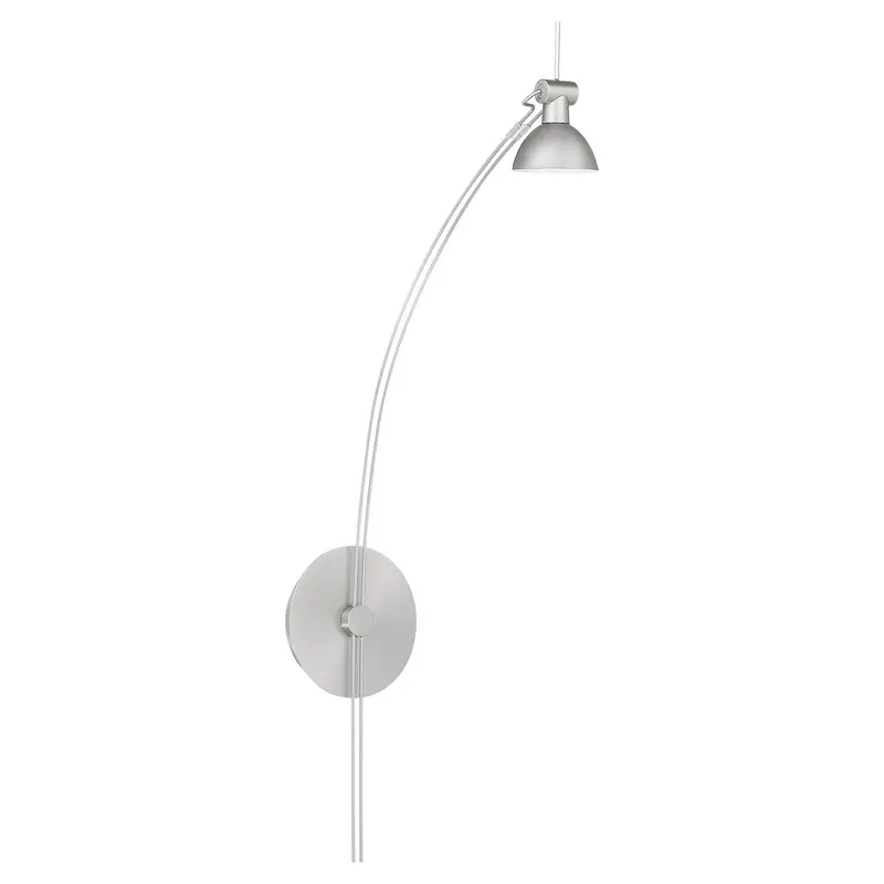 Ricardo LED Wall Mount Satin Nickel