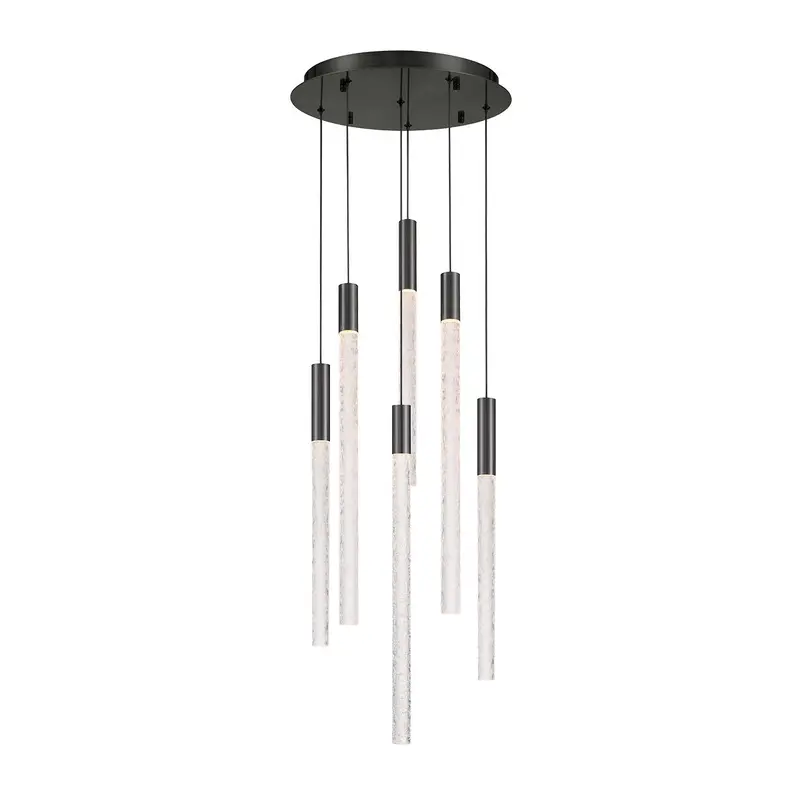 Gravina LED Chandelier Brushed Gun Metal