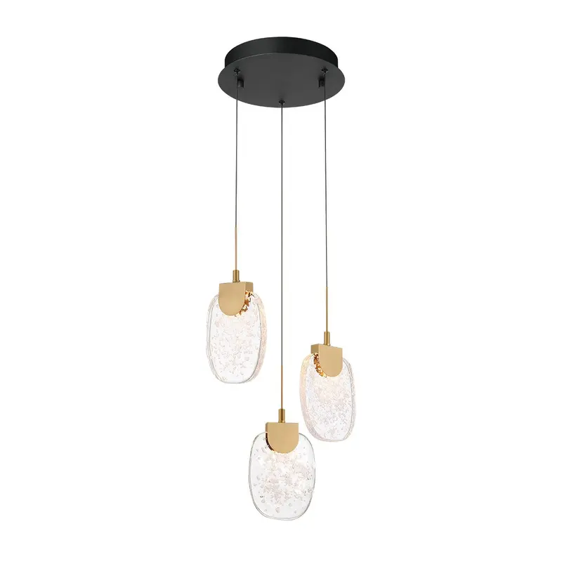 Castelo LED Pendant Matte Black