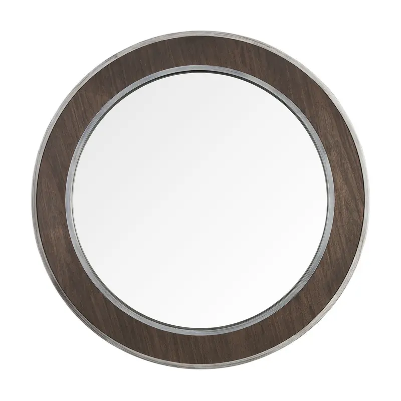 Macie Mirror Farmhouse Steel