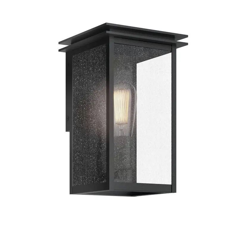 Arkville One Light Outdoor Wall Mount Textured Black