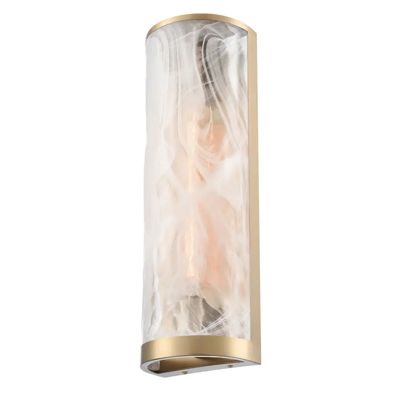 Skye Two Light Wall Sconce Brass
