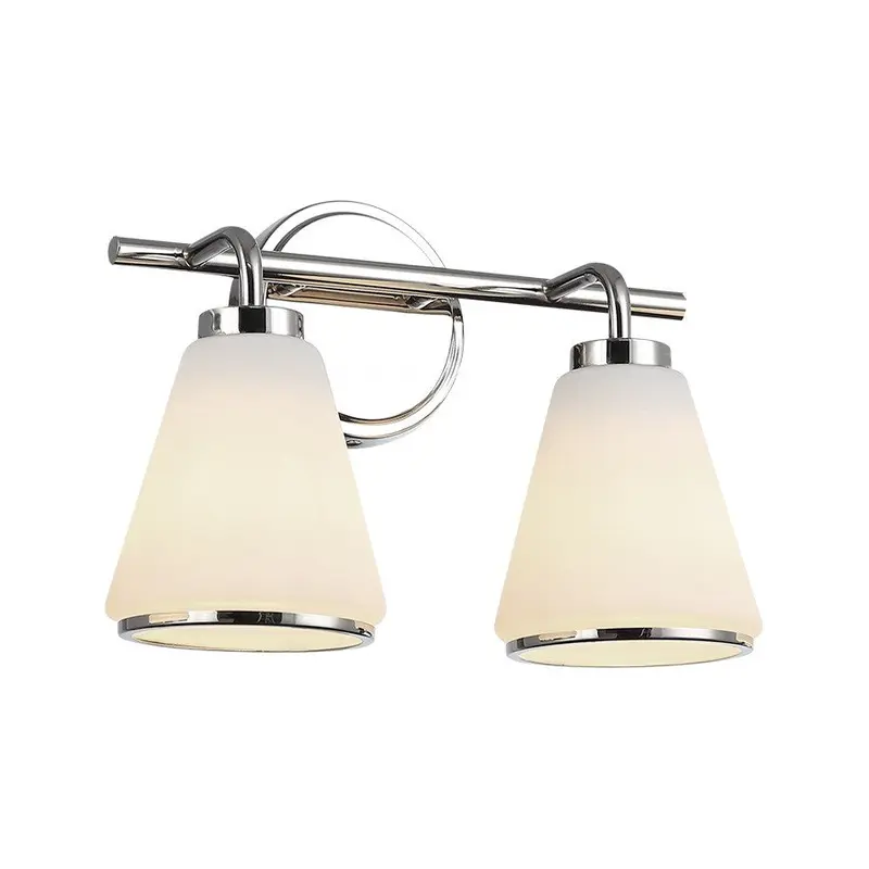 Zoey Two Light Bathroom Vanity Polished Nickel